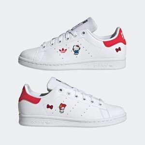Adidas x Hello Kitty Collab Stan Smith Sneakers Size 4
